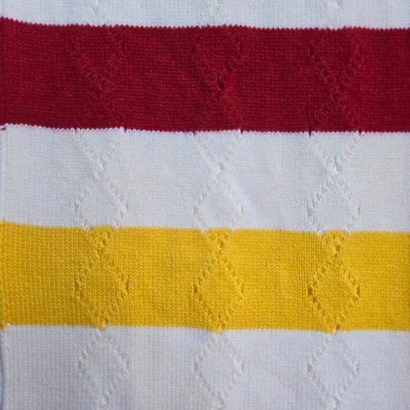 Pendleton Hudson's Bay Stripe Knit Scarf Merino Wool - Picture 6 of 10